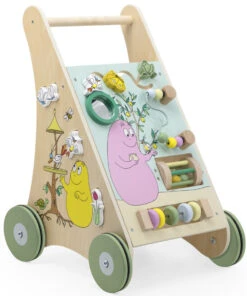 Label Label Barbapapa Houten Activiteiten Loopwagen LLBB-35830 -Dirkje || Jollein || bébé-jou Verkoopwinkel llbb 35830 activity walker 8720663935830 2