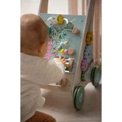 Label Label Barbapapa Houten Activiteiten Loopwagen LLBB-35830 -Dirkje || Jollein || bébé-jou Verkoopwinkel llbb 35830 barbapapa wooden activity walker 09