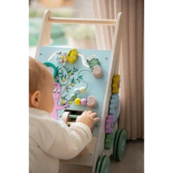 Label Label Barbapapa Houten Activiteiten Loopwagen LLBB-35830 -Dirkje || Jollein || bébé-jou Verkoopwinkel llbb 35830 barbapapa wooden activity walker 11
