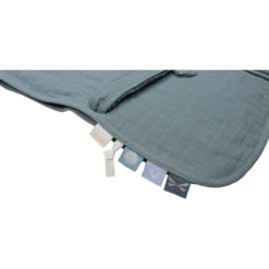 Label Label Silver Blue Badstof/Hydrofiel Badjas LLTT-934673 -Dirkje || Jollein || bébé-jou Verkoopwinkel lltt 934673 bath robe silver blue 04