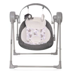Lorelli Twinkle Grey Babyschommel 1009008-002 -Dirkje || Jollein || bébé-jou Verkoopwinkel lorelli twinkle grey babyswing 1009008 002 3