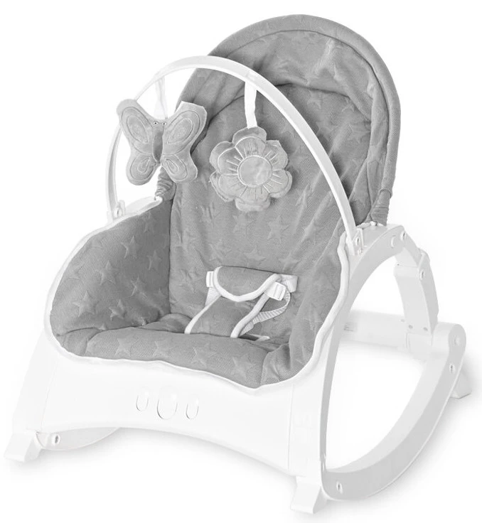 Lorelli Alex Cool Grey Stars Baby Rocker Wipstoel 1011012-2147 5 Lorelli Alex Cool Grey Stars Baby Rocker Wipstoel 1011012-2147 - Afbeelding 3