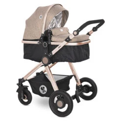 Lorelli Alexa Pearl Beige 3-in-1 Combi Kinderwagen Incl. Autostoel 1002129-2182D -Dirkje || Jollein || bébé-jou Verkoopwinkel lorelli alexa pearl beige 3 in 1 combi kinderwagen incl. autostoel 1002129 2182d 3