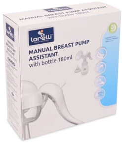 Lorelli Assistant Handborstkolf Incl. 180ml Flesje 1022062 -Dirkje || Jollein || bébé-jou Verkoopwinkel lorelli assistant handborstkolf incl. 180ml flesje 1022062 1