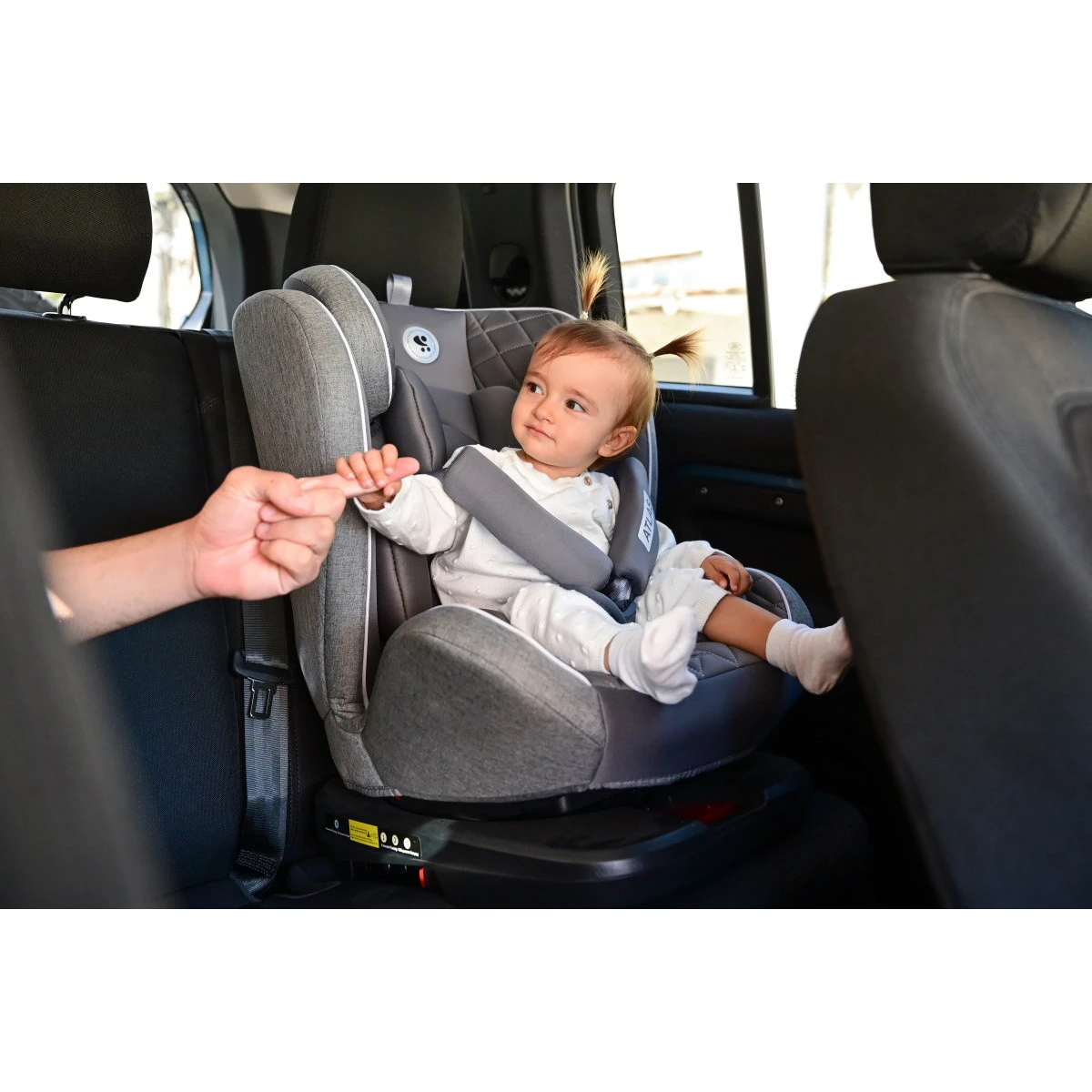 Lorelli Atlas Glacier Grey Isofix 0-36 Kg Autostoel 1007158-2203 - Afbeelding 12