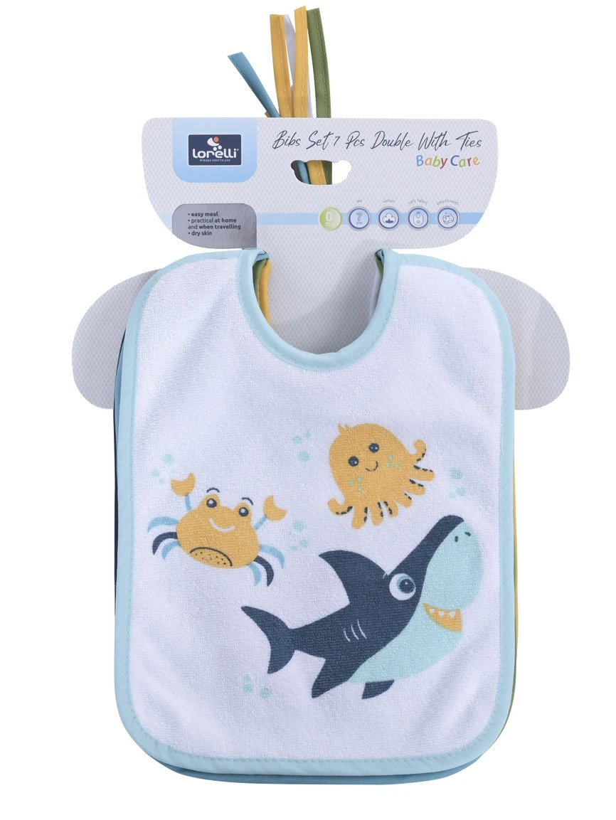 Lorelli Double Boy 7 Stuks Slabbetjes 1026021-0002 11 Lorelli Double Boy 7 Stuks Slabbetjes 1026021-0002 - Afbeelding 9