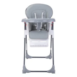 Lorelli Dulce Cool Grey Leather Kinderstoel 1010045-2325 -Dirkje || Jollein || bébé-jou Verkoopwinkel lorelli dulce cool grey leather kinderstoel 1010045 2325 1