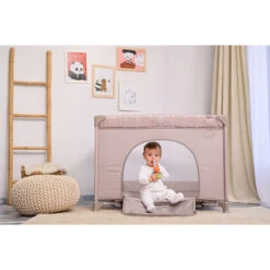 Lorelli Game Zone Cool Grey Pandas Inklapbare Box 1008014-2362 -Dirkje || Jollein || bébé-jou Verkoopwinkel lorelli game zone inklapbare box sfeer 2