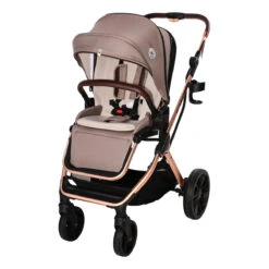 Lorelli Glory Beige 3-in-1 Combi Kinderwagen Incl. Autostoel 1002176-2303 -Dirkje || Jollein || bébé-jou Verkoopwinkel lorelli glory beige 3 in 1 combi kinderwagen incl. autostoel 1002176 2303 3
