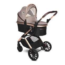 Lorelli Glory Beige 3-in-1 Combi Kinderwagen Incl. Autostoel 1002176-2303 -Dirkje || Jollein || bébé-jou Verkoopwinkel lorelli glory beige 3 in 1 combi kinderwagen incl. autostoel 1002176 2303 9