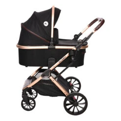 Lorelli Glory Black Diamonds 3-in-1 Combi Kinderwagen Incl. Autostoel 1002176-2304 -Dirkje || Jollein || bébé-jou Verkoopwinkel lorelli glory black diamonds 3 in 1 combi kinderwagen incl. autostoel 1002176 2304 2
