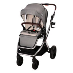 Lorelli Glory Grey 3-in-1 Combi Kinderwagen Incl. Autostoel 1002176-2302 -Dirkje || Jollein || bébé-jou Verkoopwinkel lorelli glory grey 3 in 1 combi kinderwagen incl. autostoel 1002176 2302 4
