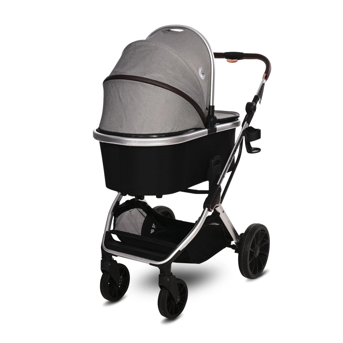 Lorelli Glory Grey 3-in-1 Combi Kinderwagen Incl. Autostoel 1002176-2302 - Afbeelding 4