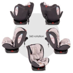 Lorelli Nebula Iceberg Green Leather 0-36kg Isofix 360° Autostoel 1007138-2334 -Dirkje || Jollein || bébé-jou Verkoopwinkel lorelli nebula black 0 36kg isofix 360 autostoel details 5