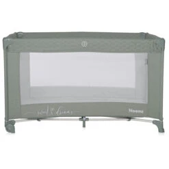 Lorelli Noemi Iceberg Green Campingbed 1008054-2218 -Dirkje || Jollein || bébé-jou Verkoopwinkel lorelli noemi iceberg green campingbed 1008054 2218 2