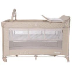 Lorelli Noemi Plus Fog Beige Star Campingbed Met Bodemverhoger 1008056-2217 -Dirkje || Jollein || bébé-jou Verkoopwinkel lorelli noemi plus fog beige star campingbed met bodemverhoger 1008056 2217 2