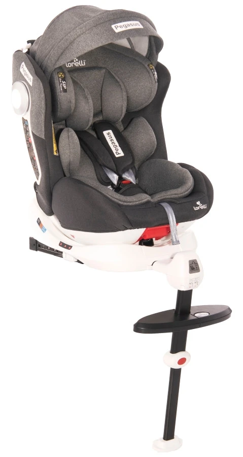 Lorelli Pegasus 360° Dark/Light Grey 0-36 Kg Isofix Autostoel 1007146-2104 - Afbeelding 2