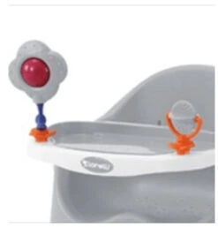 Lorelli Pixi Grey & White Kinderstoel 1010028-0003 -Dirkje || Jollein || bébé-jou Verkoopwinkel lorelli pixi 3