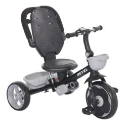 Lorelli Revel Black Cosmos Driewieler 1005063-2345 -Dirkje || Jollein || bébé-jou Verkoopwinkel lorelli revel black cosmos driewieler 1