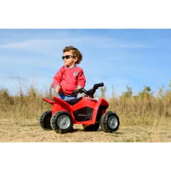 Lorelli Ride On Car ATV Honda Blauw Elektrische Kinder Quad 1043001-0003 -Dirkje || Jollein || bébé-jou Verkoopwinkel lorelli ride on car atv honda elektrische kinder quad sfeer 2