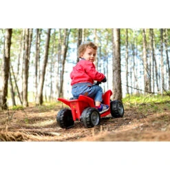 Lorelli Ride On Car ATV Honda Rood Elektrische Kinder Quad 1043001-0001 -Dirkje || Jollein || bébé-jou Verkoopwinkel lorelli ride on car atv honda elektrische kinder quad sfeer 3 1