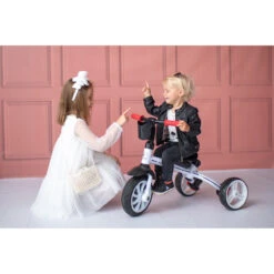 Lorelli Rocket Ivory Driewieler 1005037-2105 -Dirkje || Jollein || bébé-jou Verkoopwinkel lorelli rocket driewieler lifestyle