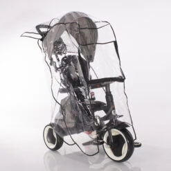 Lorelli Rocket Ivory Driewieler 1005037-2105 -Dirkje || Jollein || bébé-jou Verkoopwinkel lorelli rocket driewieler regenhoes