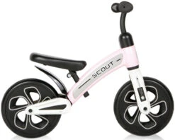 Lorelli Scout Pink Loopfiets 1041001-0022 -Dirkje || Jollein || bébé-jou Verkoopwinkel lorelli scout pink loopfiets 1041001 0022 2