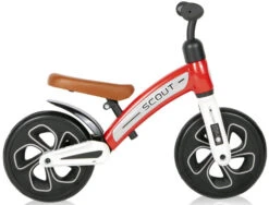 Lorelli Scout Red Loopfiets 1041001-0004 -Dirkje || Jollein || bébé-jou Verkoopwinkel lorelli scout red loopfiets 1041001 0004 2
