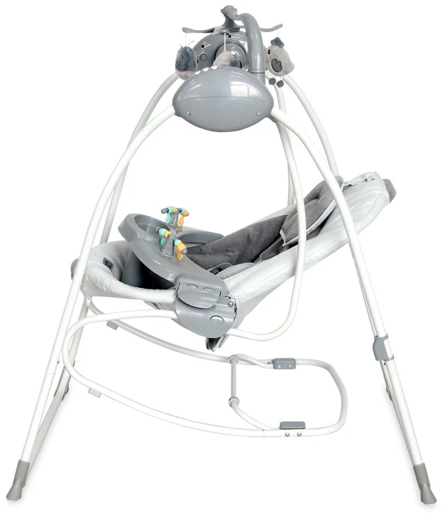 Lorelli Swing Tango Cool Grey Stars Babyschommel En Wipstoel 1009007-2147 - Afbeelding 4