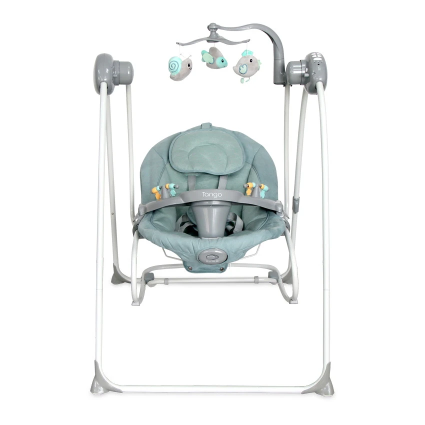 Lorelli Swing Tango Frosty Green Stars Babyschommel En Wipstoel 1009007-2146 - Afbeelding 3