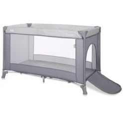 Lorelli Torino Grey Striped Campingbed 1008045-2213 -Dirkje || Jollein || bébé-jou Verkoopwinkel lorelli torino grey striped campingbed 1008045 2213 3