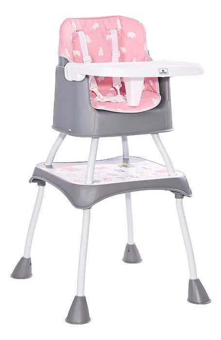 Lorelli Trick Pink Bears 3-in-1 Kinderstoel 1010049-2133 3 Lorelli Trick Pink Bears 3-in-1 Kinderstoel 1010049-2133