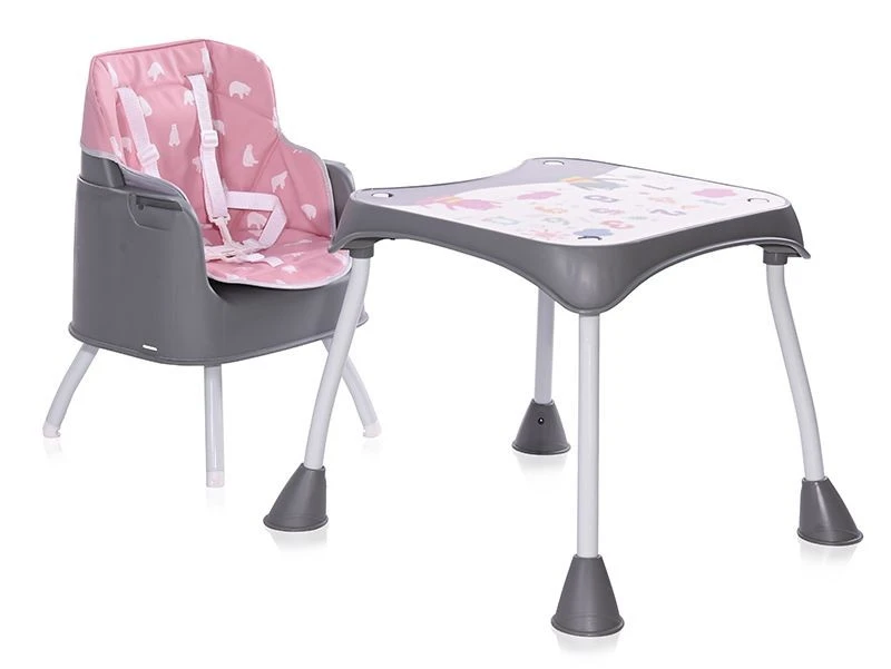 Lorelli Trick Pink Bears 3-in-1 Kinderstoel 1010049-2133 5 Lorelli Trick Pink Bears 3-in-1 Kinderstoel 1010049-2133 - Afbeelding 3