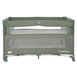 Lorelli Up And Down Iceberg Green Teddy Bear Campingbedje Incl. Bodemverhoger 1008006-2372 -Dirkje || Jollein || bébé-jou Verkoopwinkel lorelli up and down iceberg campingbedje incl. bodemverhoger 1008006 2372 3