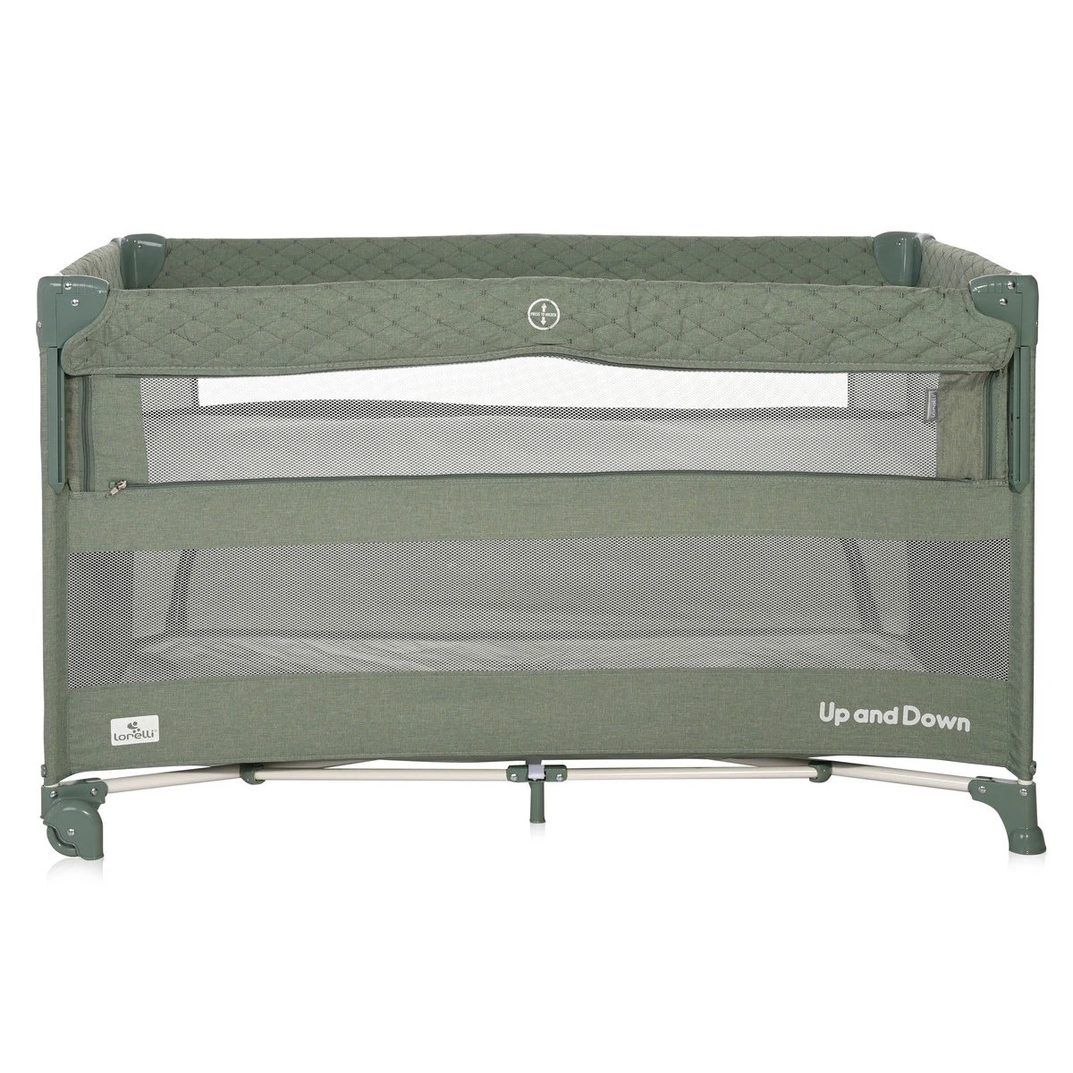 Lorelli Up And Down Iceberg Green Teddy Bear Campingbedje Incl. Bodemverhoger 1008006-2372 - Afbeelding 4