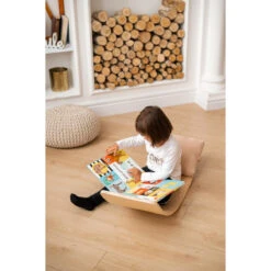 Luna Toys Beige Kussen Voor Balansbord LU-00582 -Dirkje || Jollein || bébé-jou Verkoopwinkel luna toys beige kussen voor balansbord 1