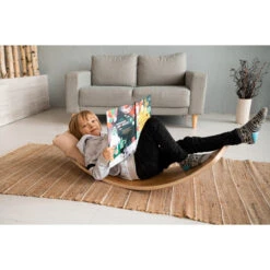 Luna Toys Beige Kussen Voor Balansbord LU-00582 -Dirkje || Jollein || bébé-jou Verkoopwinkel luna toys beige kussen voor balansbord 4