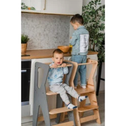 Luna Toys Nature Houten Leertoren Keukenhulp 9503009900 -Dirkje || Jollein || bébé-jou Verkoopwinkel luna toys nature houten leertoren keukenhulp 9503009900 lifestyle