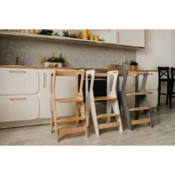 Luna Toys Nature Houten Leertoren Keukenhulp 9503009900 -Dirkje || Jollein || bébé-jou Verkoopwinkel luna toys nature houten leertoren keukenhulp 9503009900 lifestyle 2