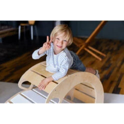 Luna Toys Naturel Houten Schommelstoel / Rocker LU-36899 -Dirkje || Jollein || bébé-jou Verkoopwinkel luna toys naturel houten schommelstoel rocker lu 36899 4