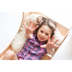 Luna Toys Naturel Houten Schommelstoel / Rocker LU-36899 -Dirkje || Jollein || bébé-jou Verkoopwinkel luna toys naturel houten schommelstoel rocker lu 36899 5