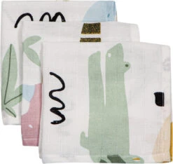 Blush & Blossom Animal Hydrofiel Starterset TR-BB4049 -Dirkje || Jollein || bébé-jou Verkoopwinkel mamaloes blush blossom muslin baby starter pack animal 05