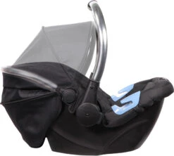 Ding Amigo Black/Silver 0-13kg Autostoel DI-191708 -Dirkje || Jollein || bébé-jou Verkoopwinkel mamaloes ding amigo black sliver autostoel 010