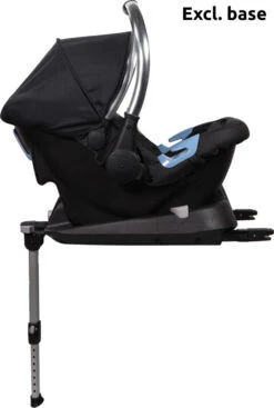 Ding Amigo Black/Silver 0-13kg Autostoel DI-191708 -Dirkje || Jollein || bébé-jou Verkoopwinkel mamaloes ding amigo black sliver autostoel 030 1