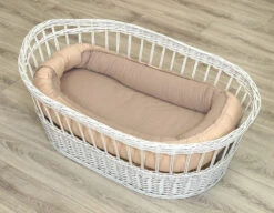 MamaLoes Amy Ajour Nougat Omkeerbaar XXL Babynest 85391 -Dirkje || Jollein || bébé-jou Verkoopwinkel mamaloes amy ajour nougat omkeerbaar xxl babynest 85391