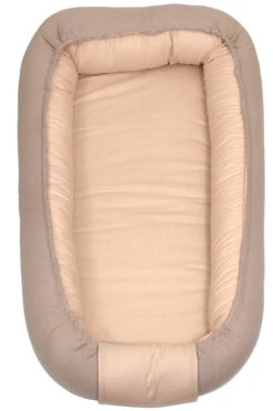 MamaLoes Amy Ajour Nougat Omkeerbaar XXL Babynest 85391 -Dirkje || Jollein || bébé-jou Verkoopwinkel mamaloes amy ajour nougat omkeerbaar xxl babynest 85391 4