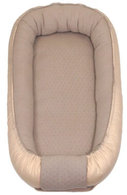 MamaLoes Amy Ajour Nougat Omkeerbaar XXL Babynest 85391 -Dirkje || Jollein || bébé-jou Verkoopwinkel mamaloes amy ajour nougat omkeerbaar xxl babynest 85391 5