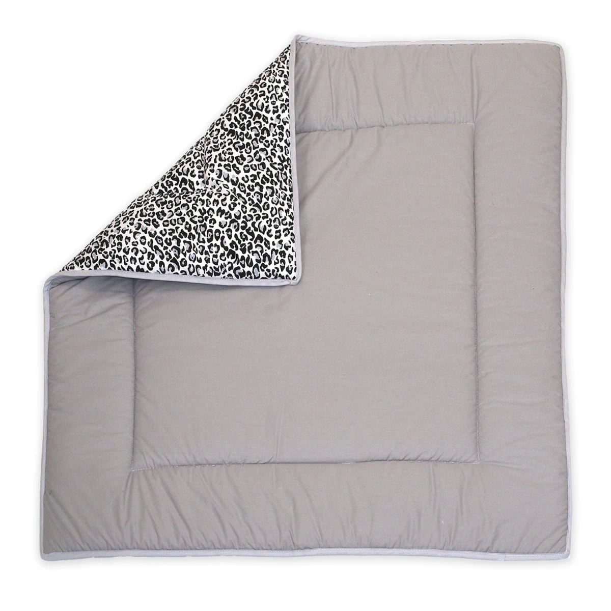MamaLoes Amy Panter Grijs 100 X 100 Cm Boxkleed 84721 - Afbeelding 2