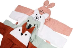 MamaLoes Konijn 0-1 Jaar Badjas ML 5033 -Dirkje || Jollein || bébé-jou Verkoopwinkel mamaloes badjas ml 2 2